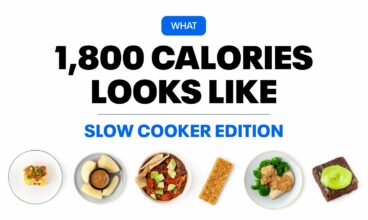 What 1,800 Calories Looks Like Using Slow Cooker Recipes